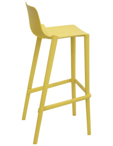 SGABELLO C/SEDUTA POLIPROPILENE IN FIBRA DI VETRO