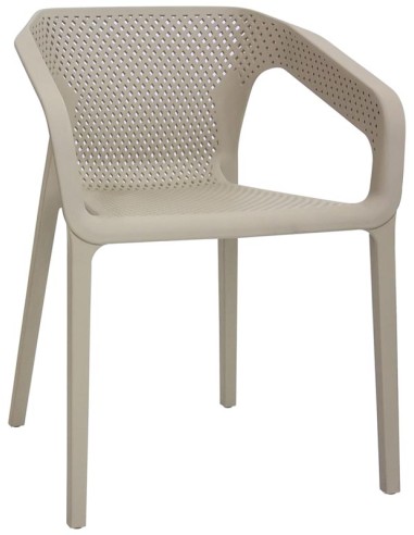 SEDIA IN POLIPROPILENE COLORATA POLTRONCINA