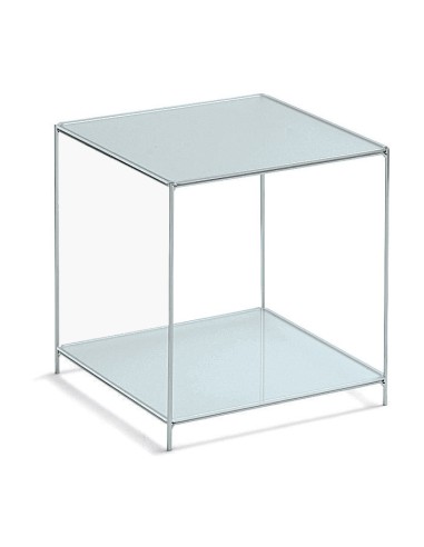 ESPOSITORE STAND VETRINA RIPIANI IN PLEXI SATINATI