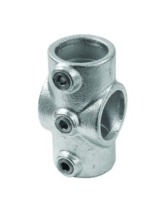 GIUNTO IN GHISA 4 VIE X TUBO DIAM. 28-35 MM ZINCAT