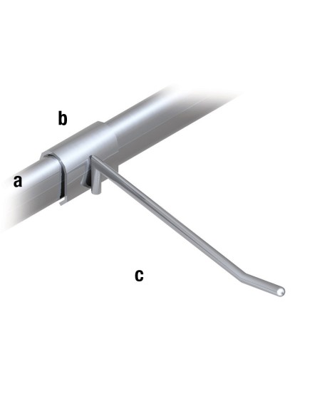 PORTABLISTER SUPPORTO LINEARE PER TUBO 30x15 mm