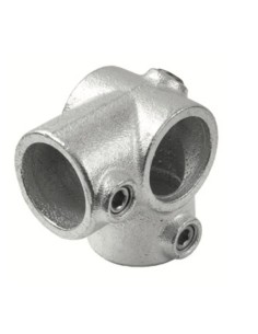 GIUNTO IN GHISA 4 VIE X TUBO DIAM. 28-35 MM ZINCAT