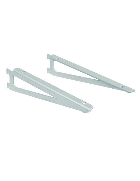 COPPIA MENSOLE PORTA RIPIANO DA 28 cm