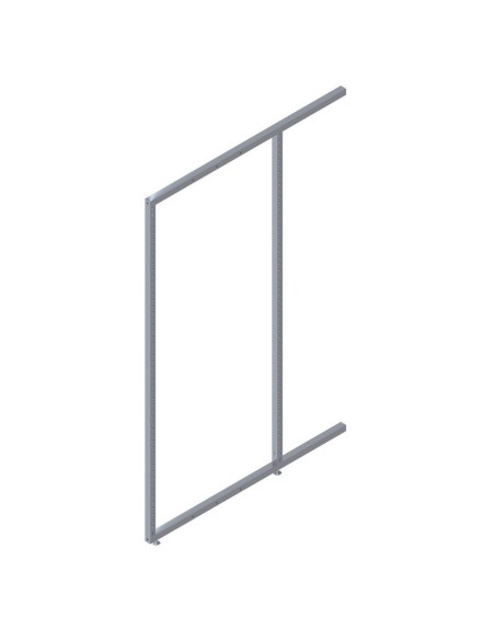 STRUTTURA CREMAGLIERATA TUBO QUADRO 140X92,5 CM