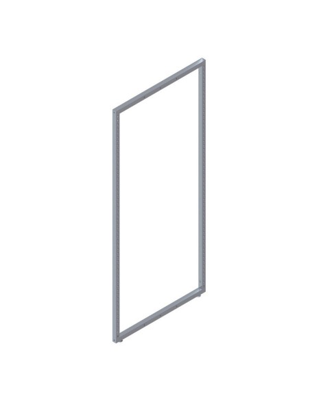 CORNICE STRUTTURA PER GONDOLA  TUBO QUADRO h 140 DA 60 O 90 cm