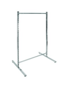 STRUTTURA "T" PER GONDOLA BIFACCIALE TUBO 30x30mm