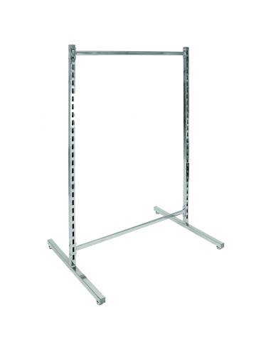 STRUTTURA "T" PER GONDOLA BIFACCIALE TUBO 30x30mm