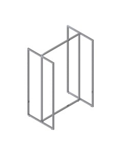 GONDOLA CREMAGLIERATA PASSO 25 mm A "H"