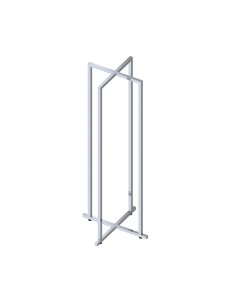 TORRE CREMAGLIERATA TUBO QUADRO H. 155 CM