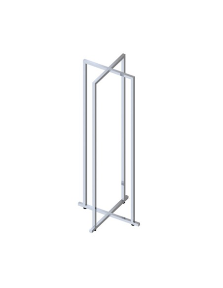 TORRE CREMAGLIERATA TUBO QUADRO H. 155 CM