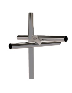 GIUNTO A 3 VIE DESTRO SINISTRO PER TUBO 16-25-32mm 2