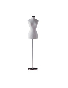 BUSTO COUTURE DONNA BIANCO-ECRU RIVESTITO TESSUTO