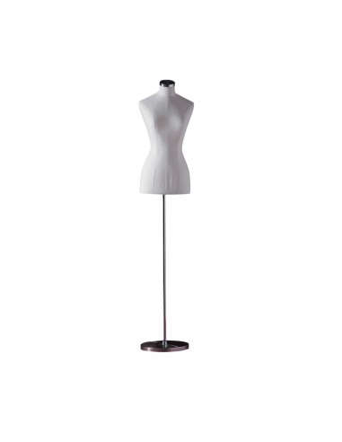 BUSTO COUTURE DONNA BIANCO-ECRU RIVESTITO TESSUTO