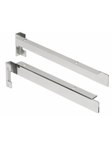 COPPIA REGGI MENSOLE A SBALZO 35cm ARREDO SUSPACE OPACO