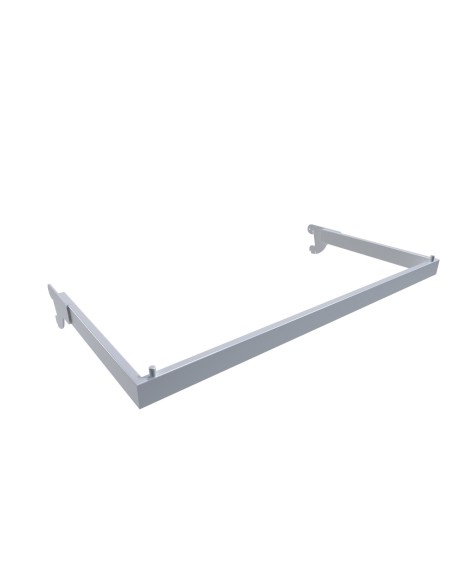 BARRA APPENDERIA TUBO RETTANGOLARE