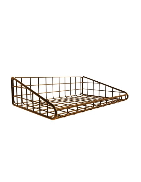 CESTO PER ARREDO IN GRIGLIA GANCIO PER TUBO 5 mm
