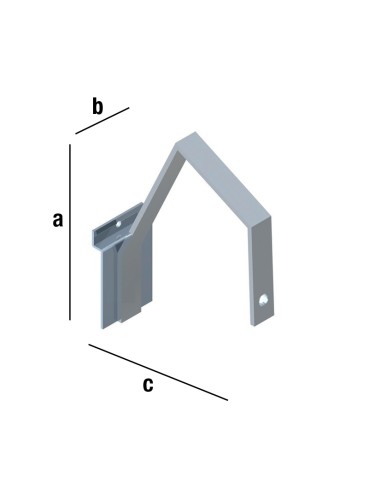 SUPPORTO PER BUSTO A PANNELLO DOGATO GANCIO M10