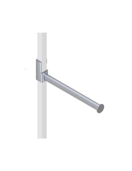 APPENDERIA BROCHE DIRITTA PER TUBO 25x25 mm