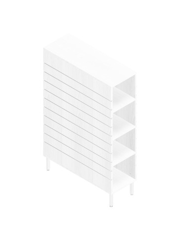 GONDOLA BIG BIFACCIALE DOGATA DA 140X90CM