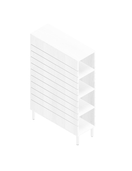 GONDOLA BIG BIFACCIALE DOGATA DA 140X90CM