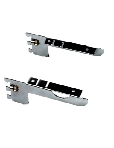 COPPIA STAFFE MINI PER RIPIANO MENSOLE 15  cm