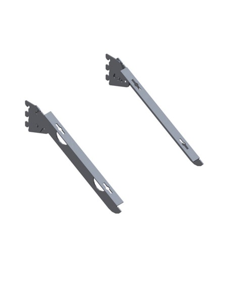 COPPIA STAFFE IREGGIMENSOLA INCLINATE RIPIANO 28cm