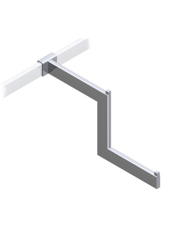 APPENDERIA FRONTALE DUE LIVELLI ATTACCO RETT.38x13