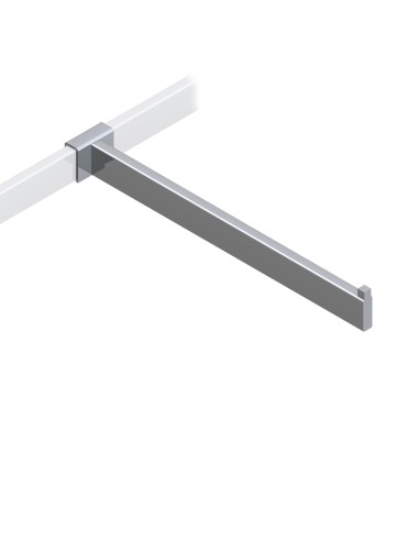 APPENDERIA RETTANGOLARE  40 cm ATTACCO 38x13 mm