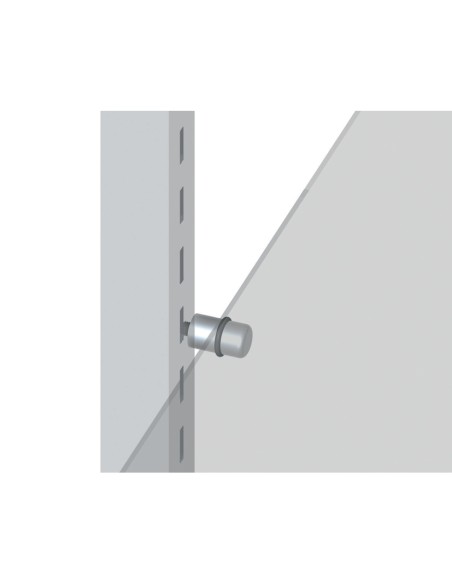 REGGIPIANO CILINDRICO C/ATTACCO CREMAGLIERATO