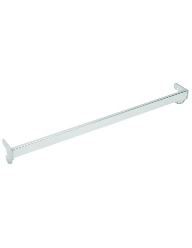 BARRA PORTA BROCHES. TUBO RETTANGOLARE 30x10 mm