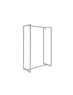 GONDOLA SEMPLICE TUBO APPENDIABITI CROMATO / ORO