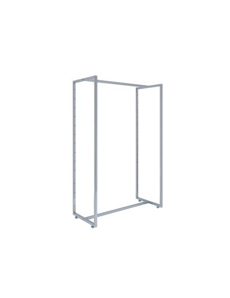 GONDOLA SEMPLICE TUBO APPENDIABITI CROMATO / ORO