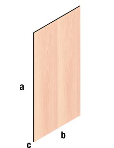 PANNELLO DA 240 cm SP. 18 mm TRUCIOLARE