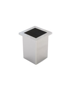 BOCCOLA QUADRATA PER TUBO PER BASI LEGNO 20X20 cm