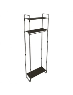 KIT SCAFFALE 3 RIPIANI E 1 APPENDERIA TONDINO FERR