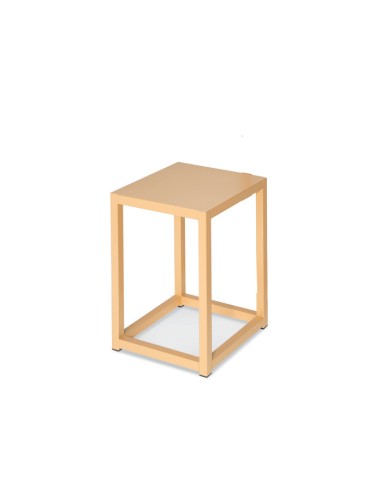 ESPOSITORE ORO GOLD BASE SGABELLO ALTO H 46 O 72cm
