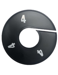 SEGNATAGLIE INTIMO BIANCO/FONDO NERO TG NUMERI