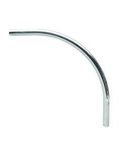 RACCORDO QUARTO DI CERCHIO R 275 MM CROMATO