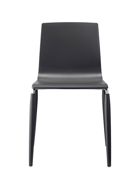 SET 2 SEDIE ALICE NATURAL PIEDI IN LEGNO