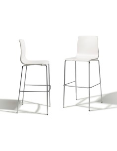SET 2 SGABELLI ALTI ALICE CHAIR IMPILABILE H 100cm IMPILABILE