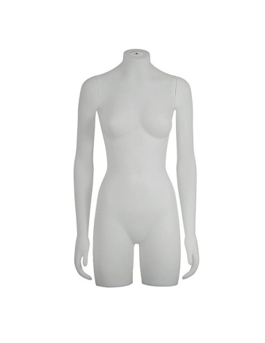 BUSTO CULTURISTA DONNA PLASTICA CON BRACCIA DRITTE