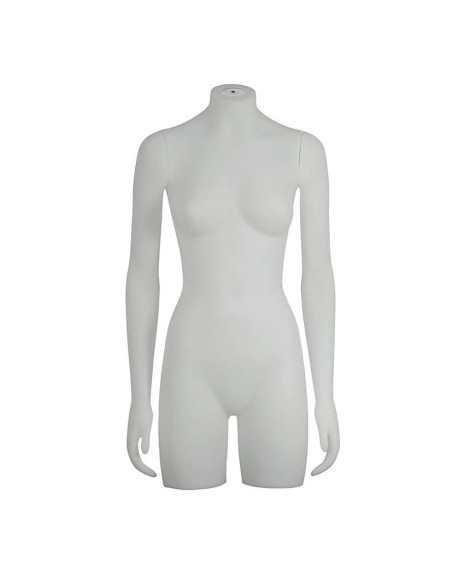 BUSTO CULTURISTA DONNA PLASTICA CON BRACCIA DRITTE