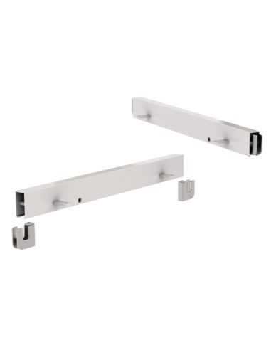 COPPIA MENSOLE STRUTTURA BIGSHOP TUBO 40x20 mm MEN