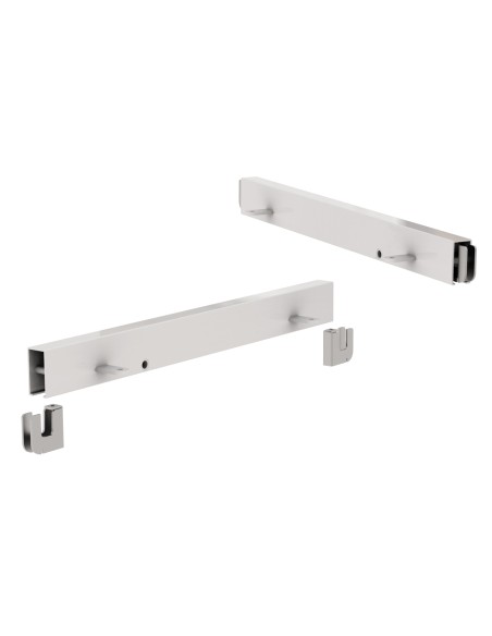 COPPIA MENSOLE STRUTTURA BIGSHOP TUBO 40x20 mm MEN