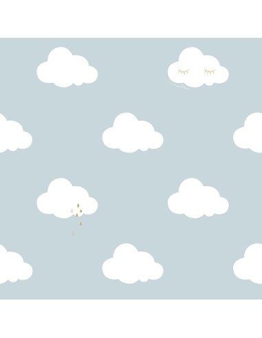 ROTOLO PARATO SU TNT NUVOLE 10x053 MT SWEET DREAM