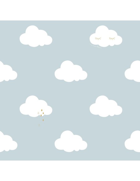 ROTOLO PARATO SU TNT NUVOLE 10x053 MT SWEET DREAM