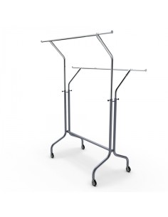 STENDER DOPPIA BARRA APPENDERIA DA 126-172 cm