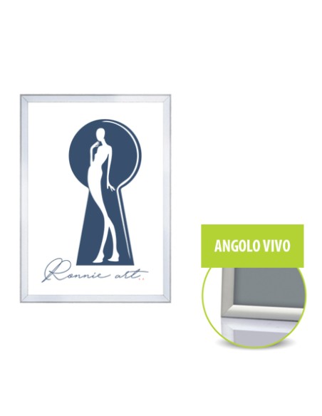 CORNICE A SCATTO SNAP FRAME FORMATO B1/ B0 LO VIVO