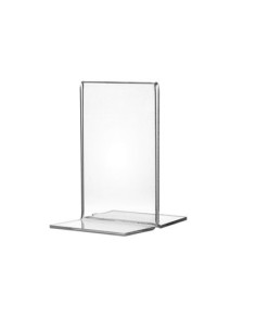 PORTAVVISI  IN PLASTICA TRASPARENTE VARI FORMATO