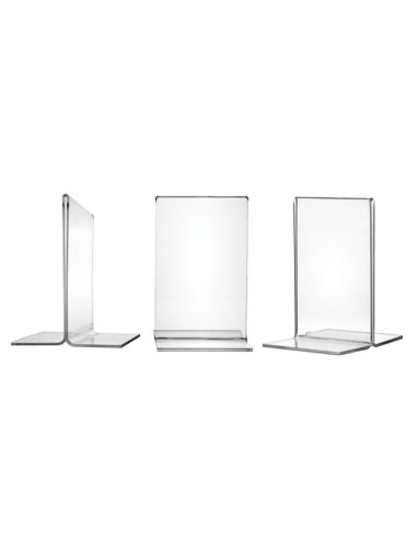 PORTAVVISI  IN PLASTICA TRASPARENTE VARI FORMATO